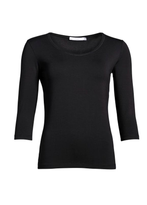 Unique Topp Sort/Hvit