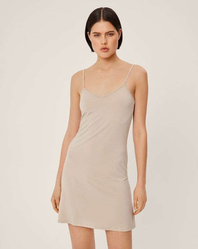 MSCH - BETRINA STRAP DRESS- Humus