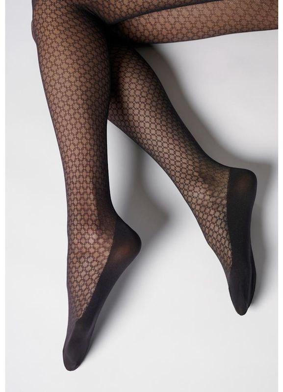 Oroblu Eco sneakers pattern tights Sort