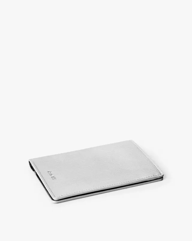 Passport Cover Sølv