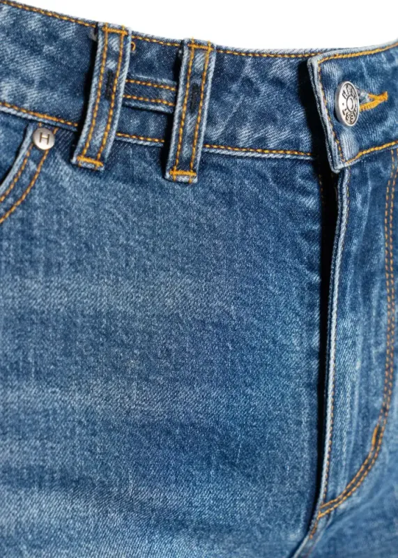 Irina Wide Leg Medium Wash Blue Denim