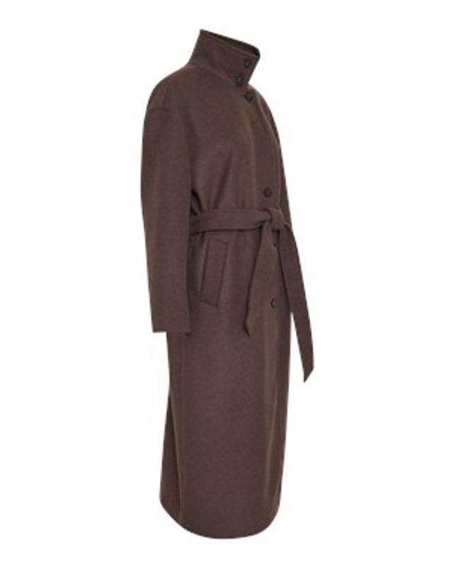 Keola secilia Wool Coat Hot Fudge