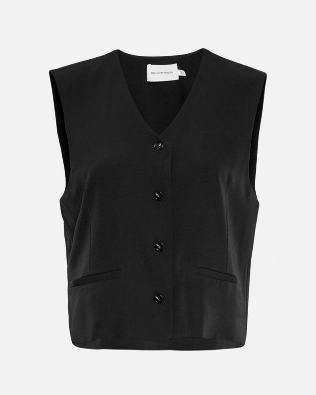 MSCHNichelle Waistcoat- Sort