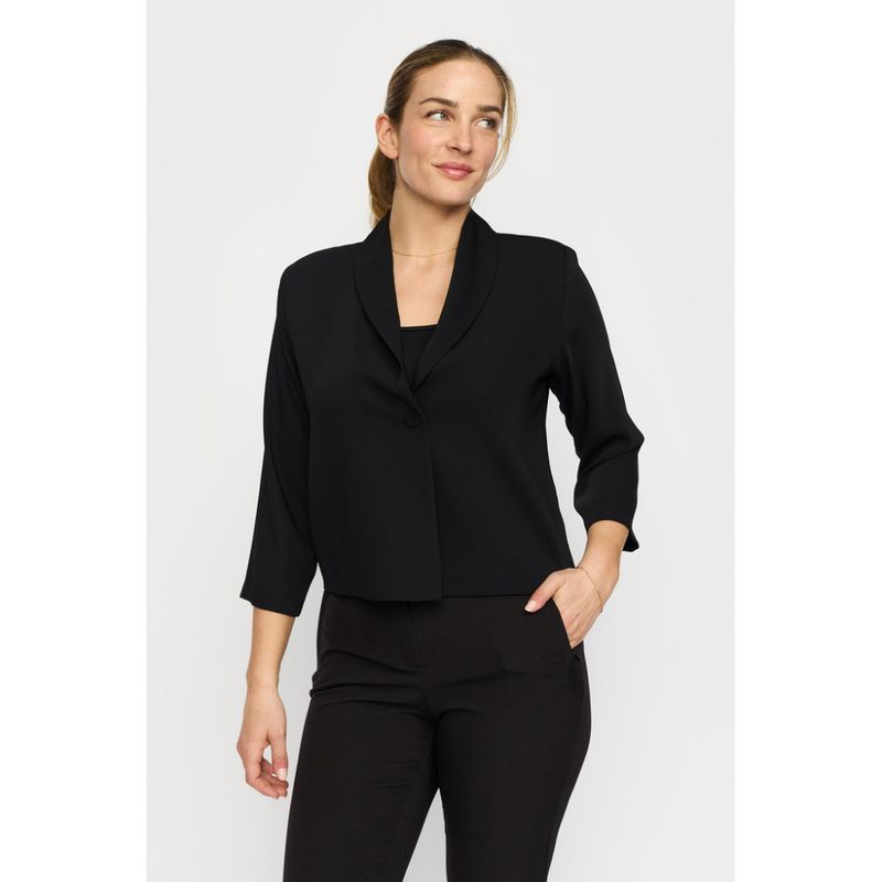Oda Blazer Sort