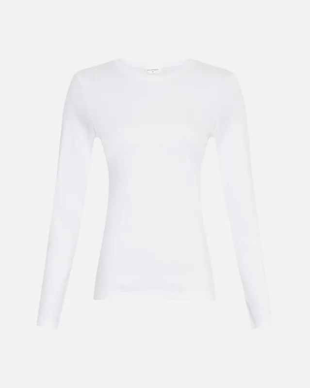 MSCHKickie Rasmia Top- Bright White