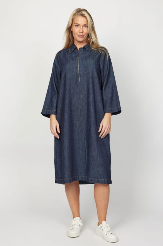 FESALY kjole Dark Denim