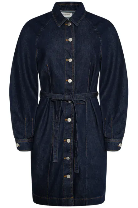 Hovedbilde MSCHSana Lis Denim Skjorte Kjole Dark Blue Wash