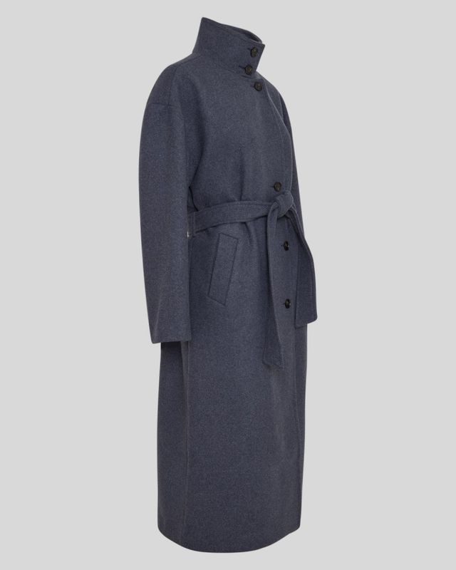 Keola secilia Wool Coat India Ink
