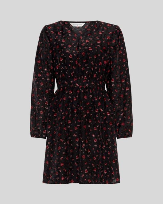 Hovedbilde MSCHNancy Kjole Syrah Flower